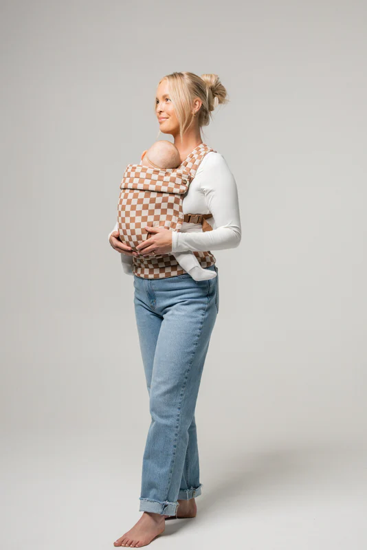 Mab The Monarch Carrier, Mocha Check - Image 5